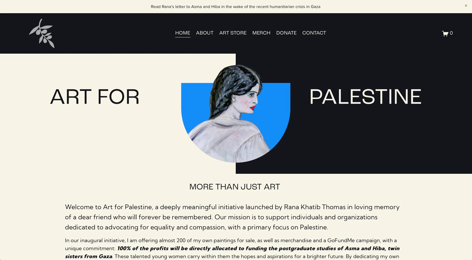 Art for Palestine work sample