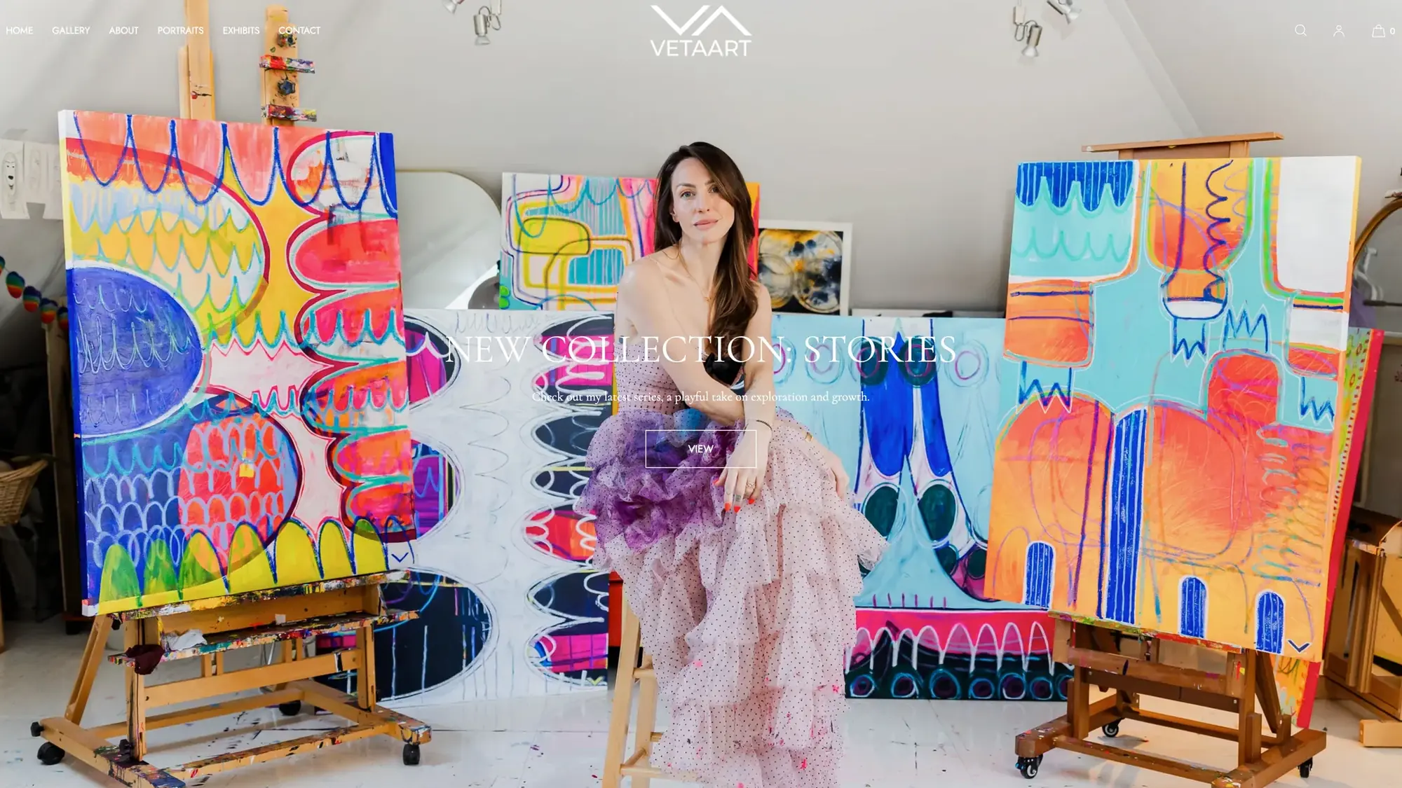 Veta Art website